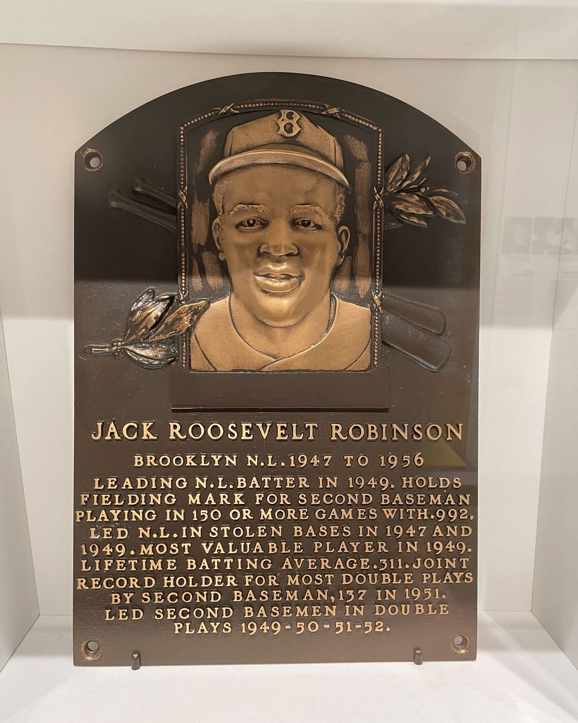 Why Jackie Robinson's Hall of Fame Plaque Had to Change - Atlas Obscura