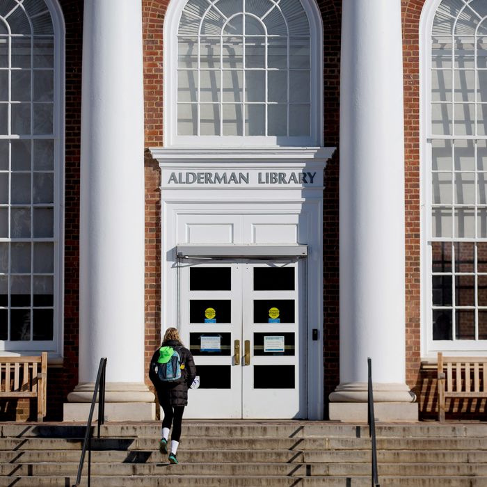The University of Virginia.