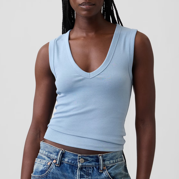 Gap Modern V-Neck Tank Top