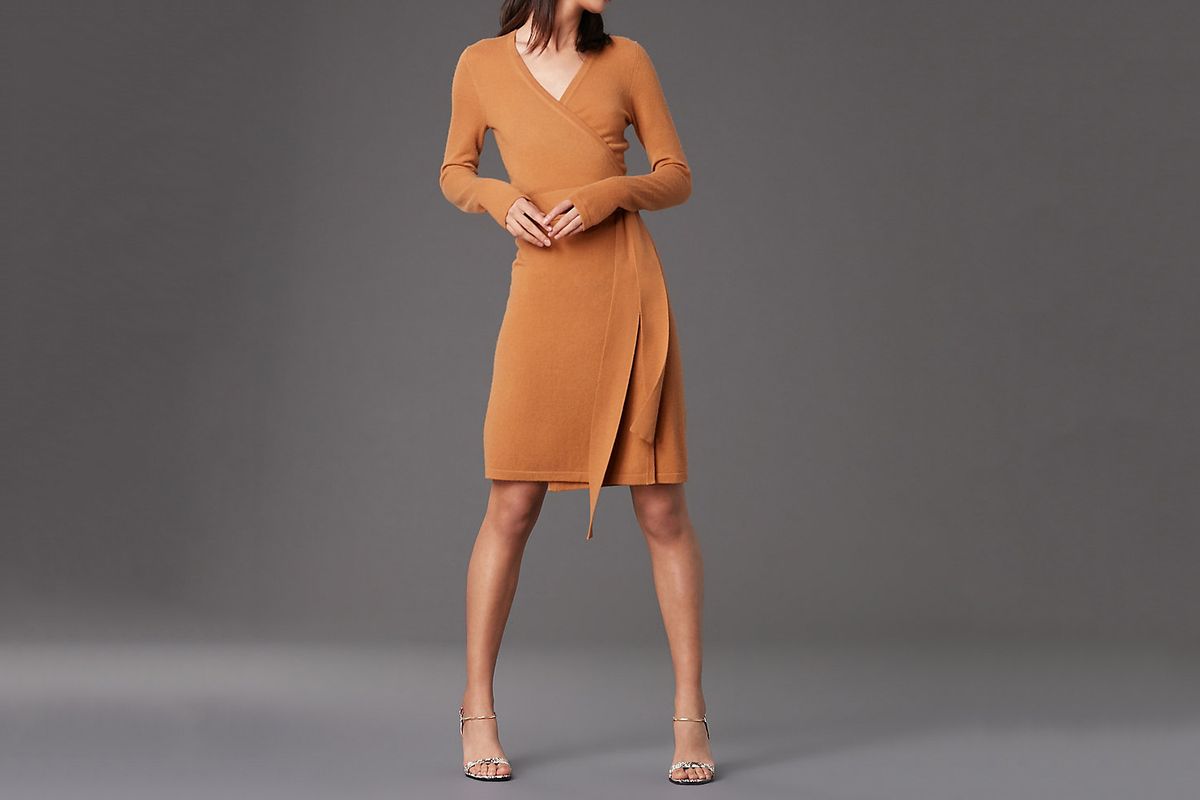 occasion wear wrap dress