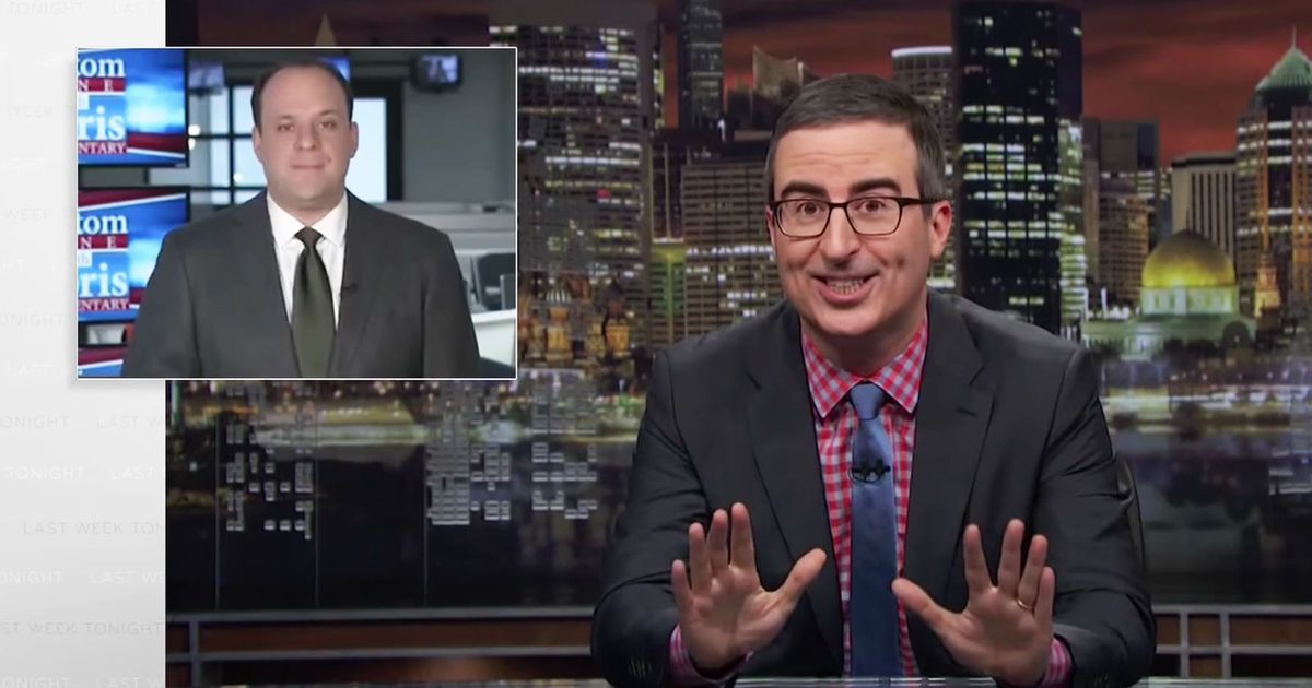 John Oliver Compares Sinclair Anchors to a Brainwashed Cult