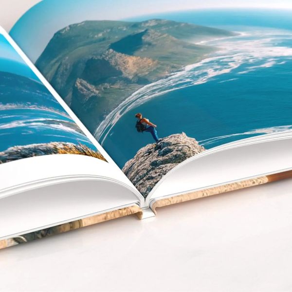Mixbook Blank Canvas Square Photo Book