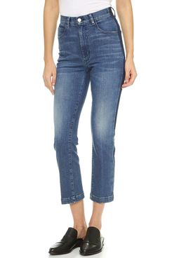 Rachel Comey Women’s Cropped Tux Jeans