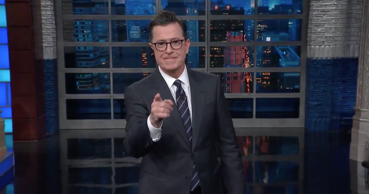 Colbert Riffs on Alabama Election — Namely Roy Moore’s Horse