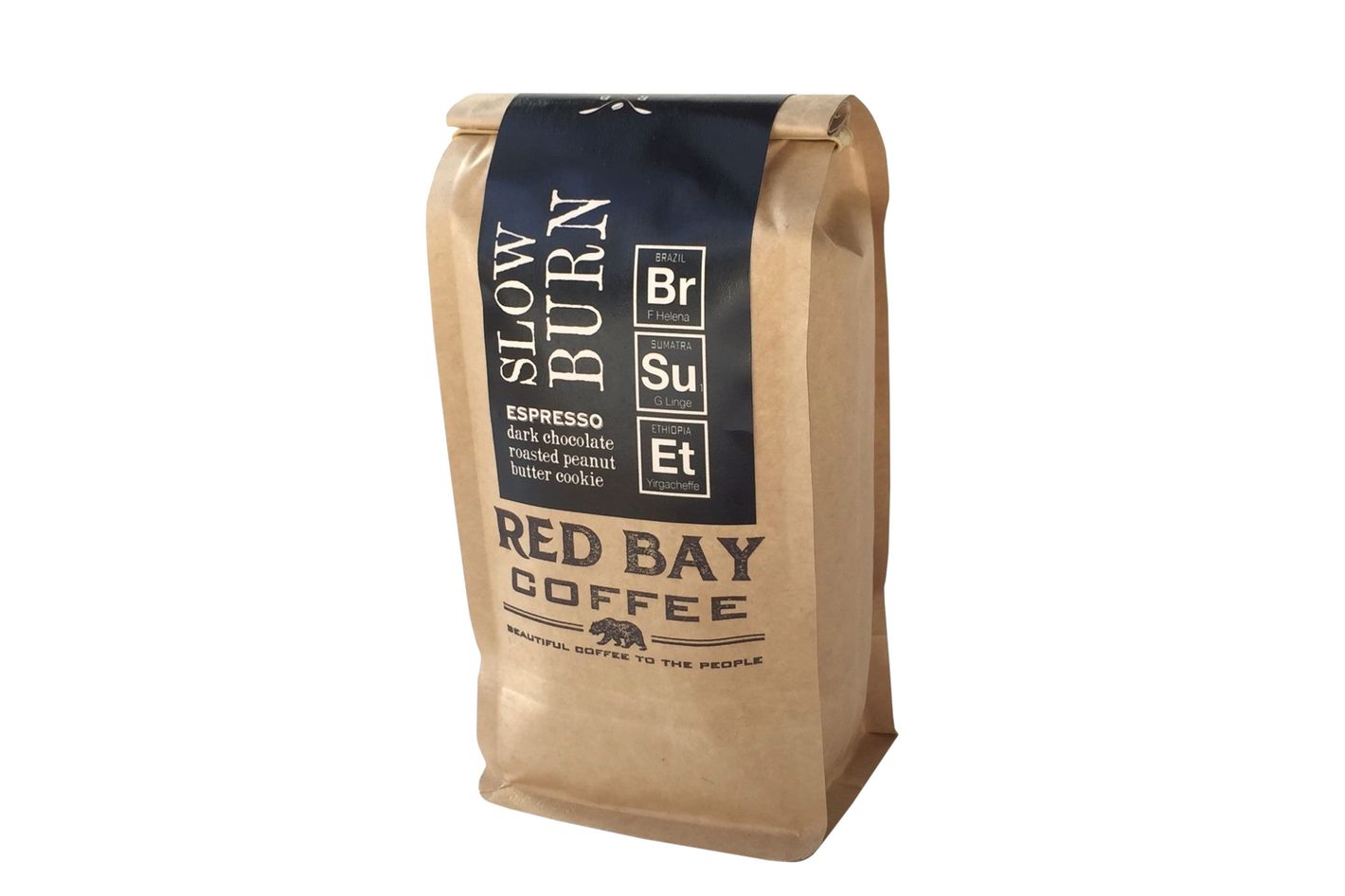  Red Bay Coffee Slow Burn Espresso Coffee Beans - Dark