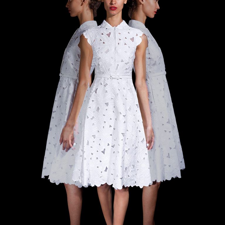 Negative Space: 11 White Dresses With Cutouts for Summer