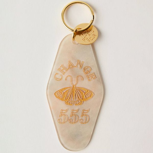 Free People Angel Number Keychain