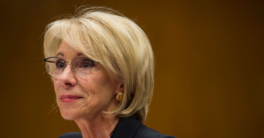 Betsy DeVos: Stop Using “My Name as Clickbait”