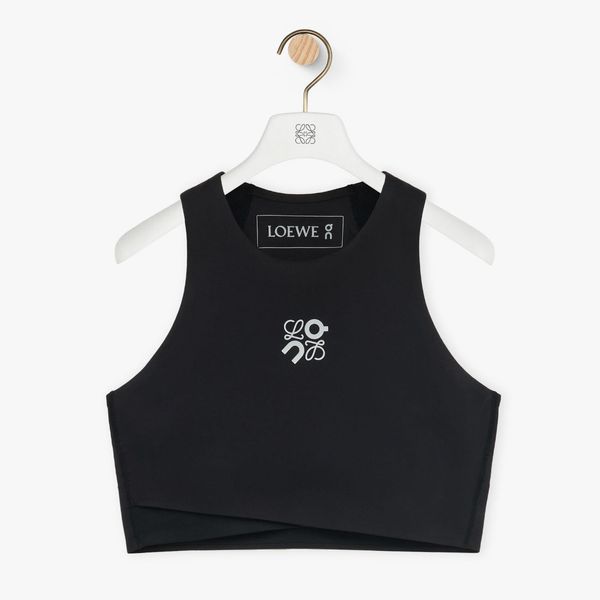 LOEWE x On Performance logo crop Performance top