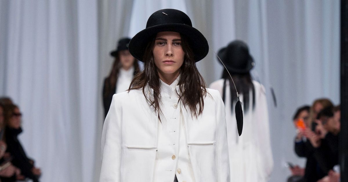 Lynn Yaeger: Signs of Patti Smith and the Pope at Ann Demeulemeester