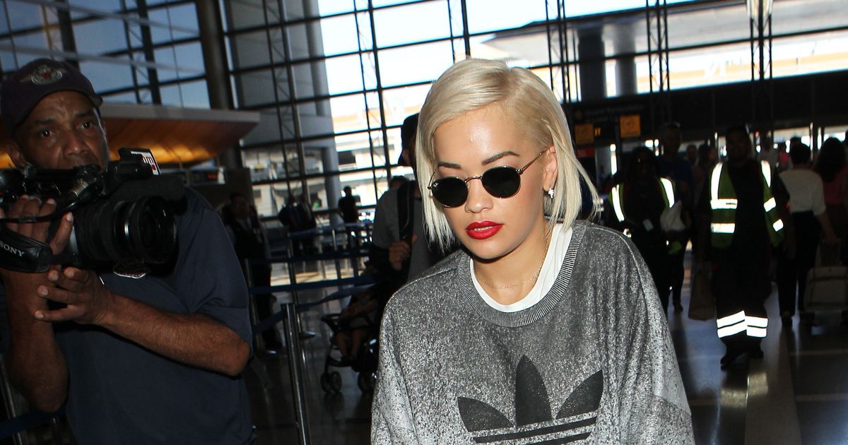 Rita Ora Dressed Like a Sporty Bro