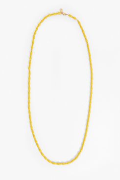 Clare V. Enamel Bead Necklace
