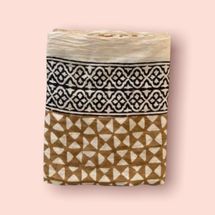 KrishnaCreativeArts Cotton Hand Block Print Pareo Beautiful Sarong
