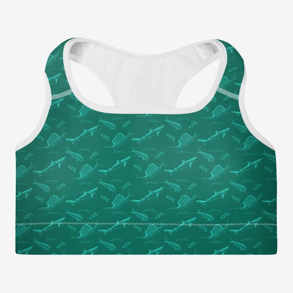 ‘The Real Housewives of New York’ Fish Room All-Over Print Sports Bra
