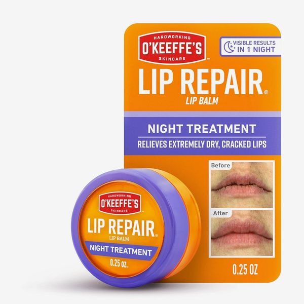 O'Keeffe's Lip Repair Night Treatment Lip Balm for Dry, Cracked Lips