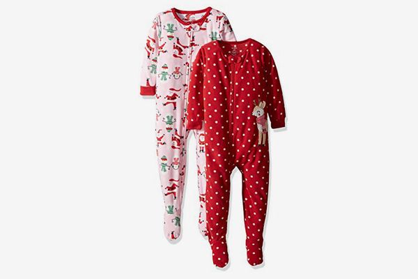 Carter’s Baby Girls’ 2-Pack Fleece Pajama Set