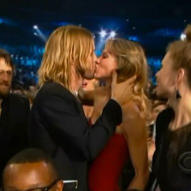To be fair, the Foo Fighters were onstage so much last night that this guy really didn't have any other make-out opportunties.