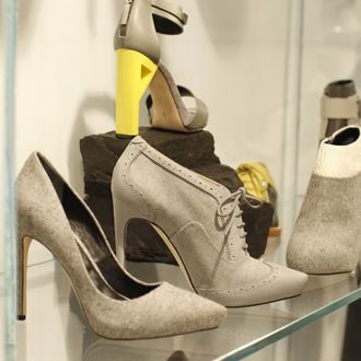 Shoes by Rachel Roy; courtesy of WWD, Thomas Iannaccone