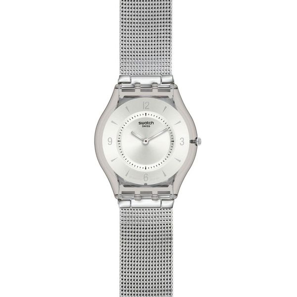 Swatch Classic Skin Watch (Metal Knit)