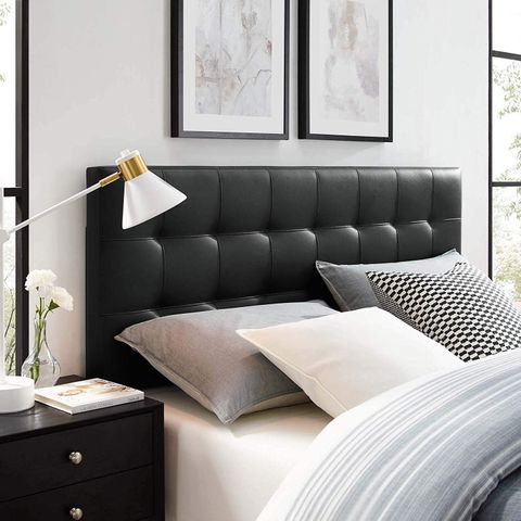 Modway Lily Upholstered Tufted Faux Leather Headboard