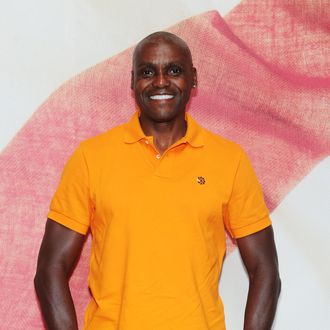 NEW YORK, NY - JUNE 14: Former Olympian Carl Lewis attends Nike's 2012 Debut of Team USA Apparel on June 14, 2012 in New York City. (Photo by Jamie McCarthy/Getty Images for Nike)