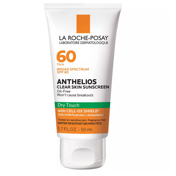 La Roche-Posay Anthelios Clear Skin Sunscreen SPF 60, 1.7oz