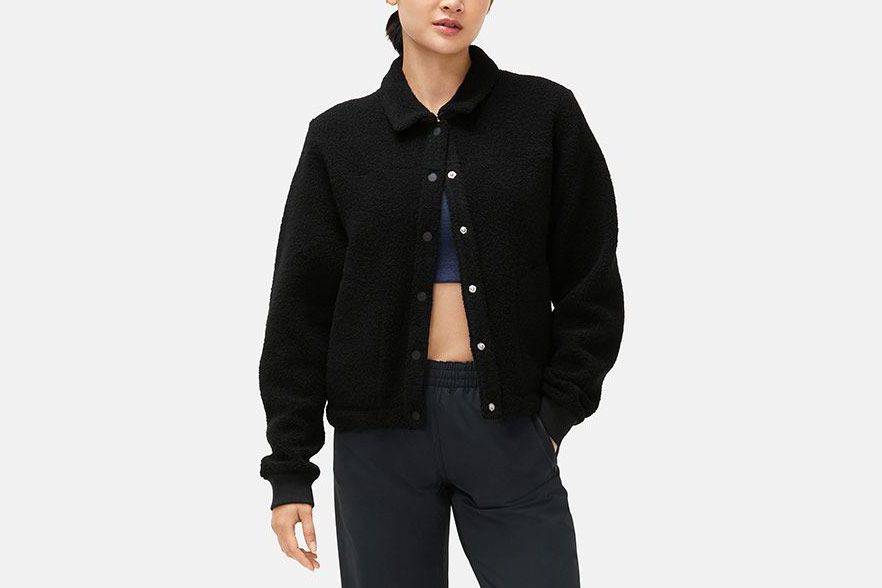 Outdoor Voices MegaFleece Bomber Jacket Sale The Strategist