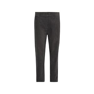 Dark-Grey Cotton-Corduroy Trousers