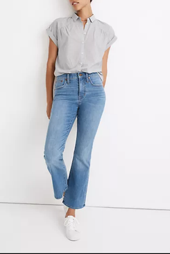 Madewell Cali Demi-Boot Jeans in Timpson Wash