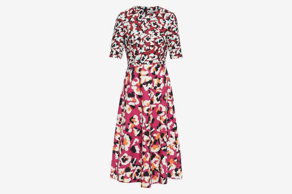 Mary Katrantzou May Printed Stretch-Crepe Midi Dress