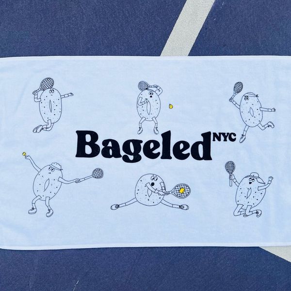 Bageled NYC Down the T Towel