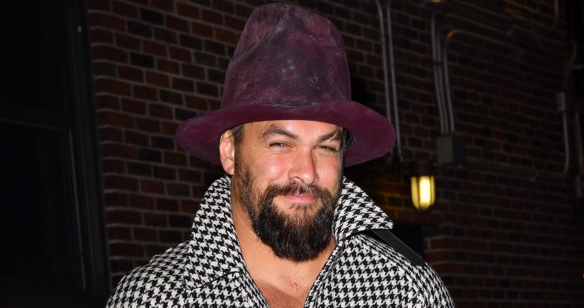 Jason Momoa Shaves for First Time in Six Years