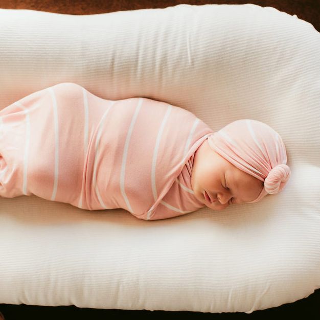 baby turban and swaddle