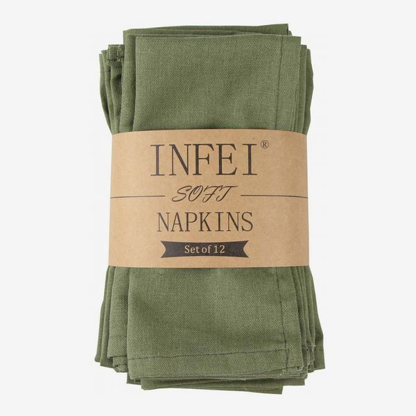 INFEI Linen Cotton Napkins