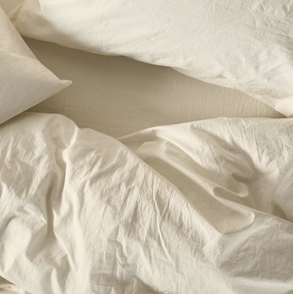 Coyuchi Organic Crinkled Percale Sheet Set - Queen