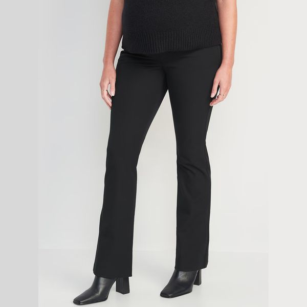 Old Navy Maternity Full-Panel Pixie Flare Pants