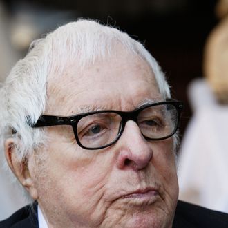 Legendary science fiction author Ray Bradbury attends a luncheon celebrating the Golden Globe nominated Best Foreign Language Film (France) 