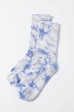 Urban Outfitters Bleach-Dyed Crew Sock