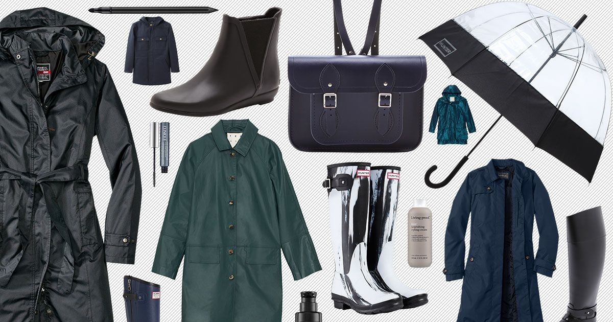 The 20 Best Pieces of Rain Gear to Wear This Spring