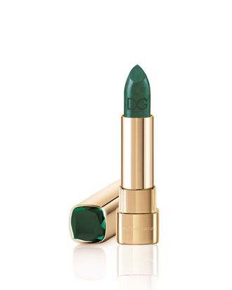 Deep deals green lipstick