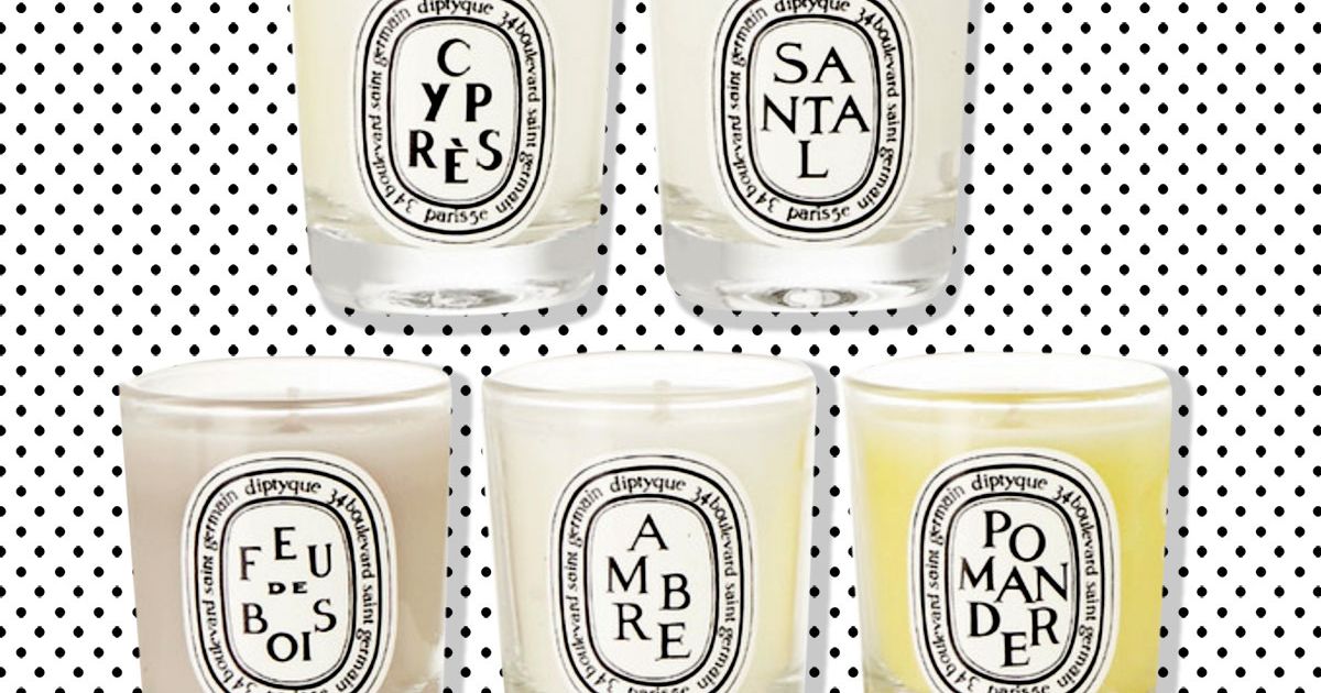 diptyque 5 candle set