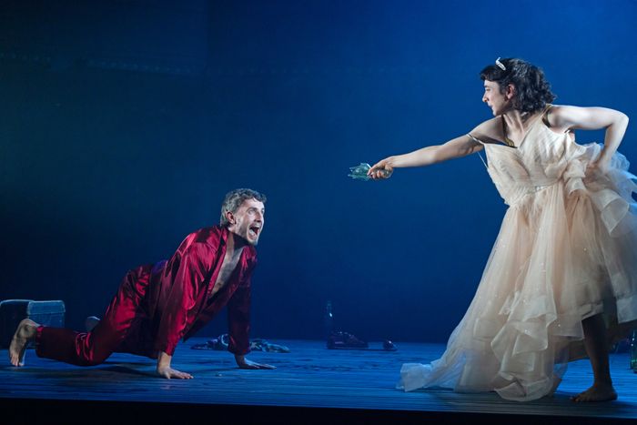 Paul Mescal and Patsy Ferran in 'A Streetcar Named Desire' at BAM.