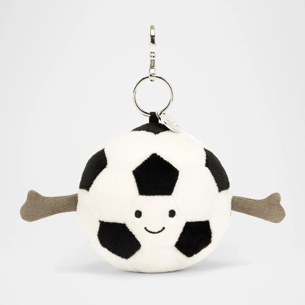 Jellycat Amuseables Sports Soccer Bag Charm