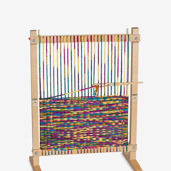 Melissa & Doug Wooden Multi-Craft Weaving Loom