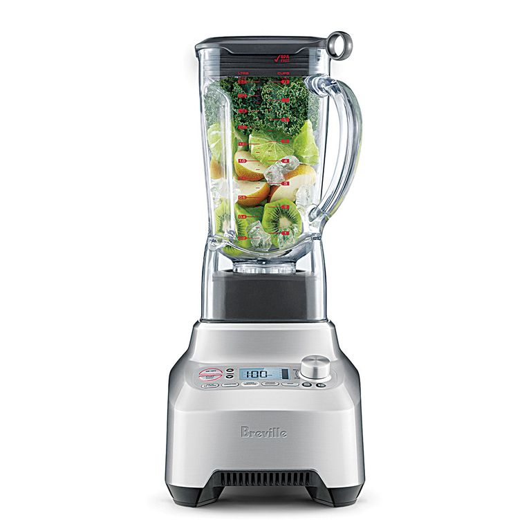 Breville’s Boss blender has two claims to fame: a two-horsepower motor to pulverize almost any ingredient, plus a dedicated “Green Smoothie” ­button.