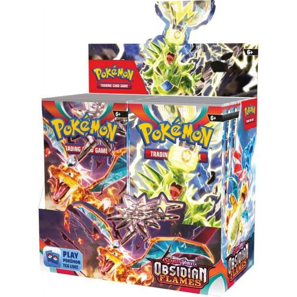 Pokemon Trading Card Game Scarlet & Violet Obsidian Flames Booster Box (36 Packs)
