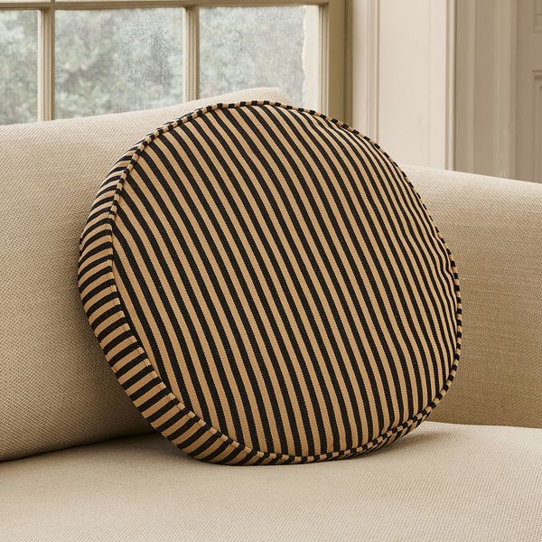 Pierce & Ward x West Elm Round Stripe Pillow