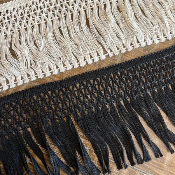 Wide Soft Cotton Fringe