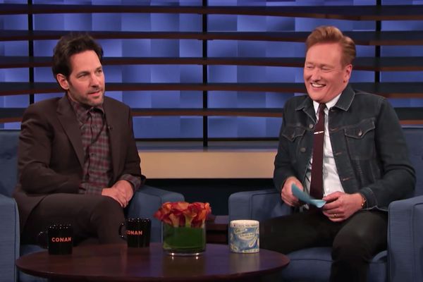Paul Rudd S Mac And Me Prank Returns On Conan Watch