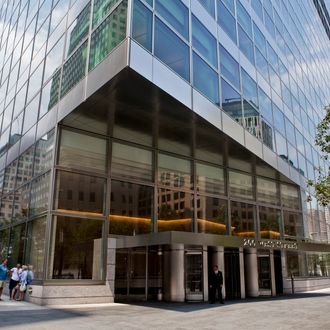 The new headquarters building of Goldman Sachs Group Inc. stands at 200 West Street in New York, U.S., on Monday, Aug. 9, 2010. Goldman Sachs Group Inc., the bank that makes the most revenue trading stocks and bonds, lost more than $100 million in three days during a 10 day period in the second quarter, ending a three-month streak of loss-free days at the start of the year. Photographer: Ramin Talaie/Bloomberg via Getty Images